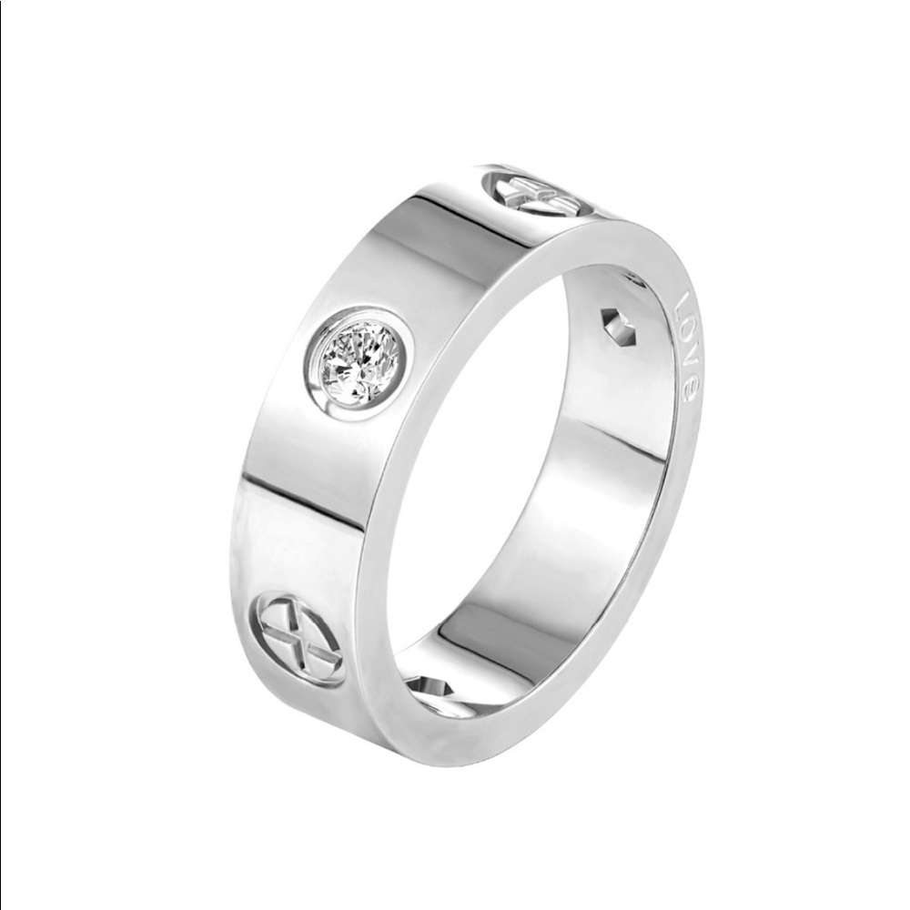 Diamond Love Ring